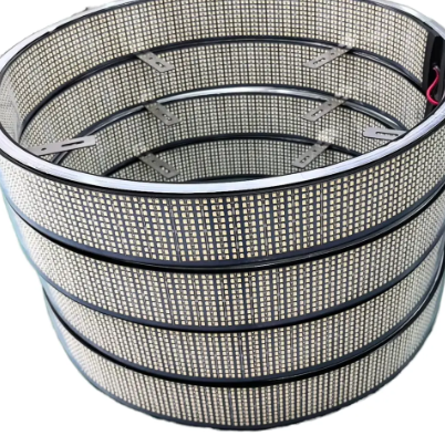 20 row pure white wheel lights